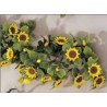 Sunflower garland or holly garland